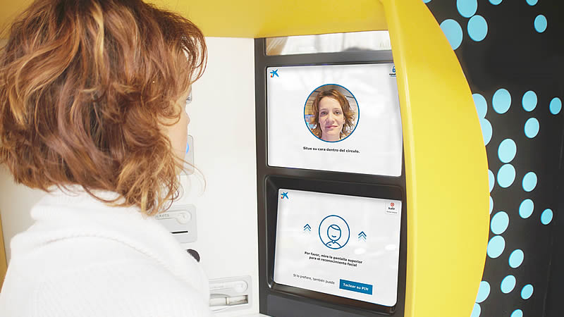 Los cajeros con reconocimiento facial de CaixaBank, mejor proyecto tecnológico del año