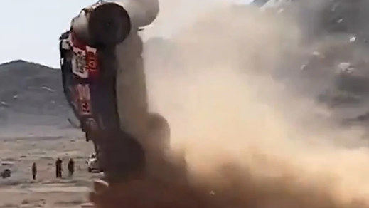 Accidente del coche de Jesús Calleja