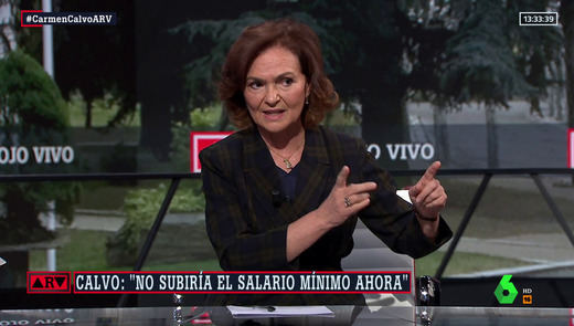 Calvo confirma que no se subirá el salario mínimo en 2021 pero lo hará cuando pase lo peor de la crisis