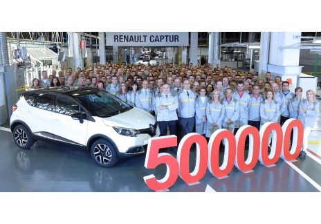 500.000 RENAULT CAPTUR FABRICADOS EN VALLADOLID