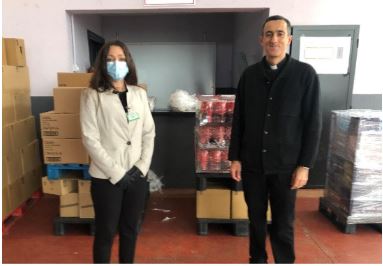 Mercadona dona a Cáritas de Valdemorillo y El Álamo más de 5 toneladas de productos de primera necesidad