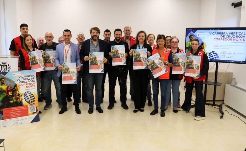 Presentación de la V Carrera Vertical de Cruz Roja