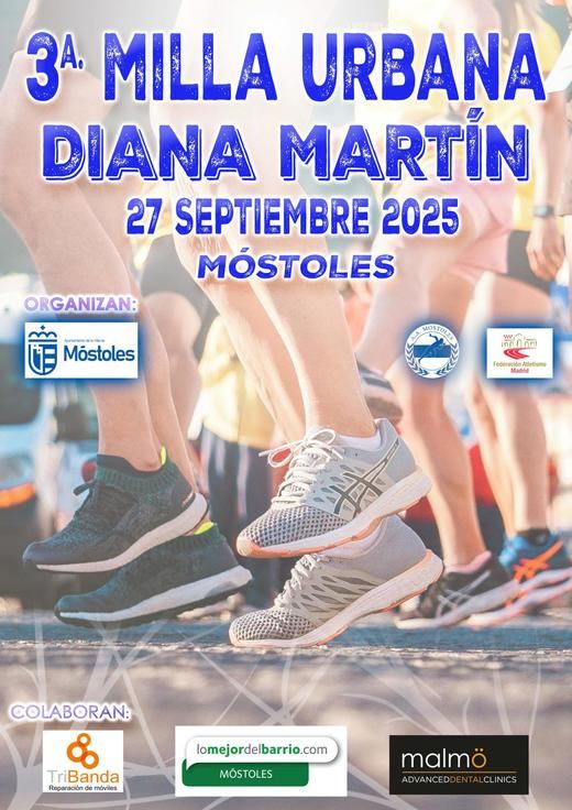 Cartel de la Milla Diana Martín