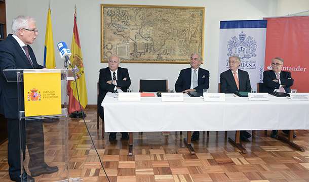 Banco Santander y la Embajada de España en Colombia crean la Cátedra España