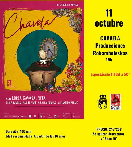 Tributo a Chavela Vargas en el Teatro de Coslada