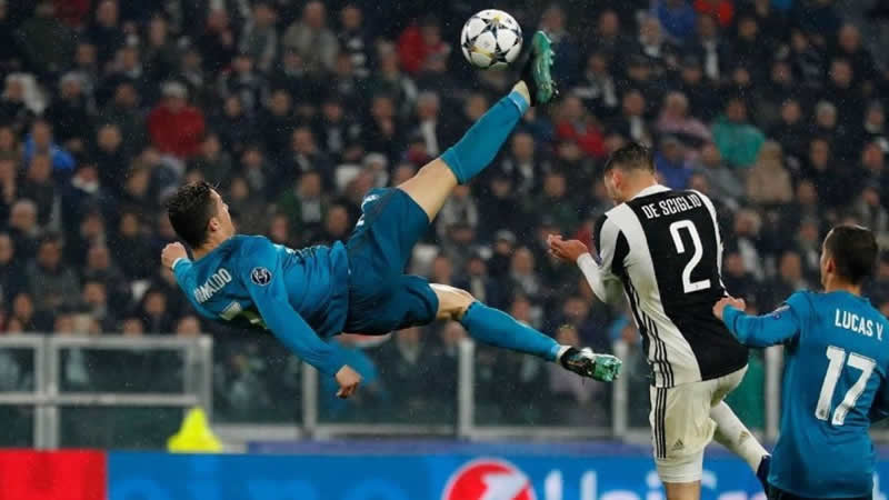 La mágica chilena de Cristiano Ronaldo a la Juventus, un gol para el recuerdo