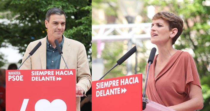 Ferraz rechaza que María Chivite sea presidenta de Navarra con la abstención de Bildu