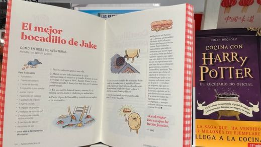 El Corte Inglés ofrece una gran selección de libros de recetas de películas y cuentos para regalar esta Navidad