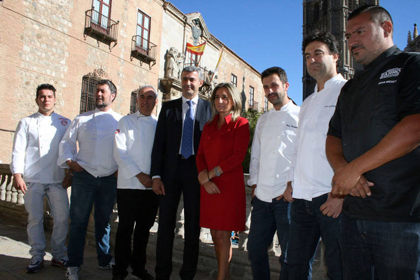 Seis grandes chefs de Toledo respaldan la candidatura de la ciudad como Capital Gastronómica en 2016