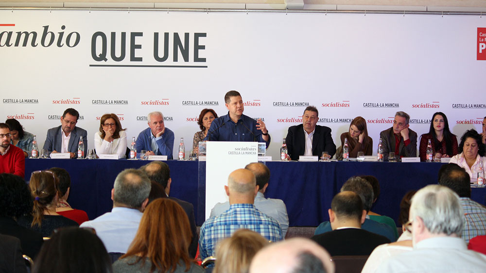 El PSOE-CLM presentará 188 enmiendas al programa electoral de Pedro Sánchez