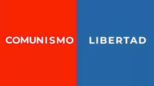 El cartel de 'Comunismo o Libertad' del PP, troleado en redes sociales: Fuerza Nueva, Barça, NBA, Pepsi...
