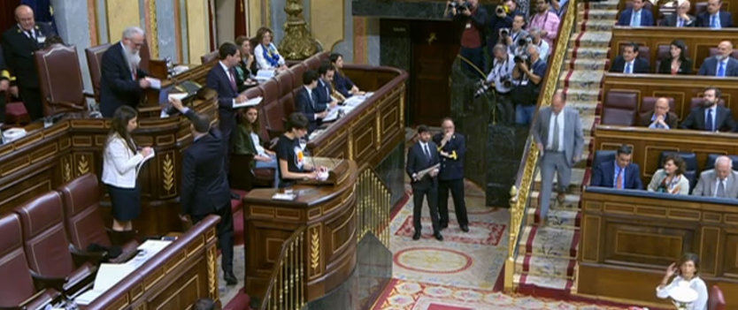 Arranca la sesión constitutiva en el Congreso con varias polémicas: los presos catalanes y Vox, protagonistas