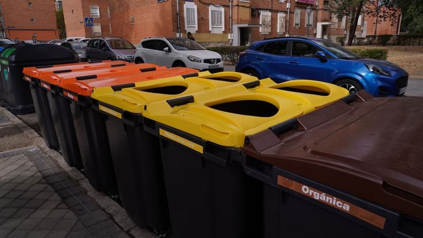 Contenedores instalados en Usera