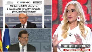 Cristina Cifuentes, contundente con Montoro: "Que vayan para delante todos los que tengan que ir"