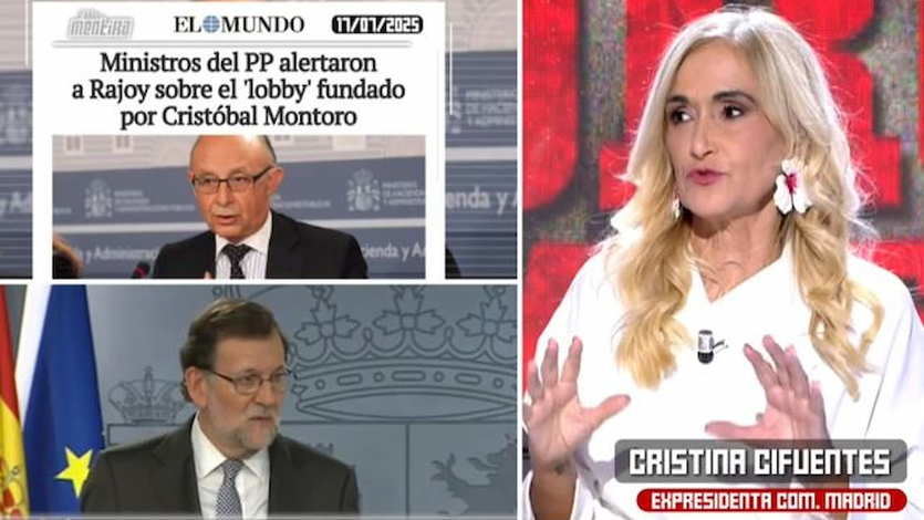 Cristina Cifuentes, ex presidenta de la Comunidad de Madrid