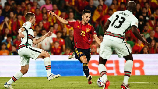 España encuentra en Portugal un rival que empieza a ser insuperable (1-1)