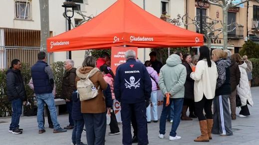 Stand de Ciudadanos en Castilla y León