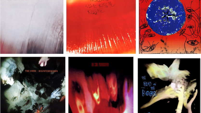 Portadas de discos de los Cure