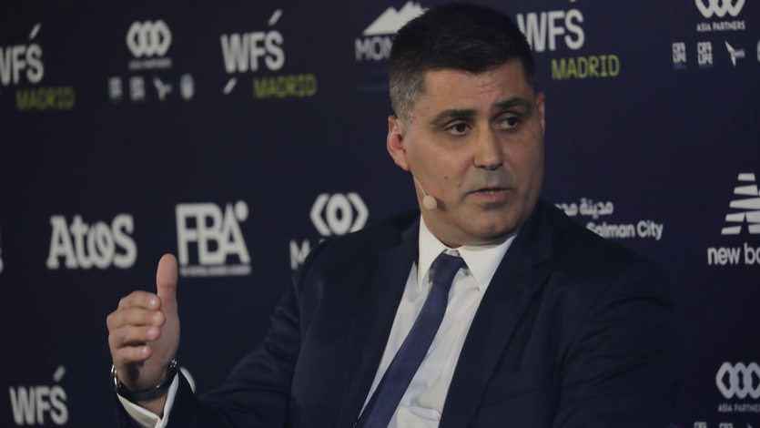 David Aganzo, presidente de la Asociación de Futbolistas Españoles (AFE)
