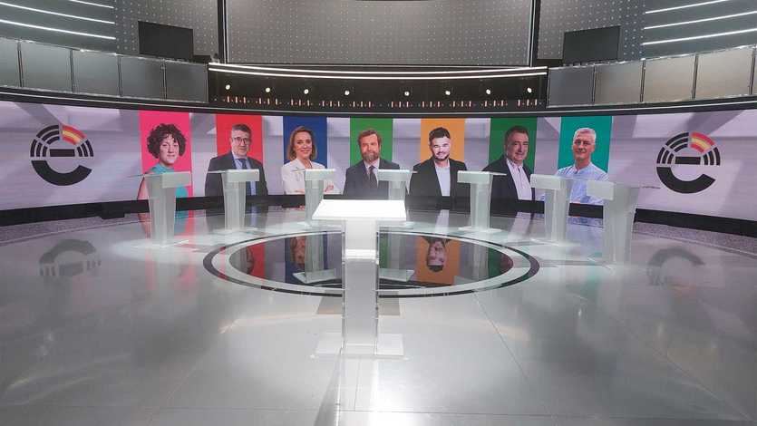 Todo preparado para el debate electoral de este jueves
