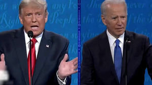 El segundo debate electoral de EEUU, menos bronco y con una victoria por la mínima de Biden sobre Trump