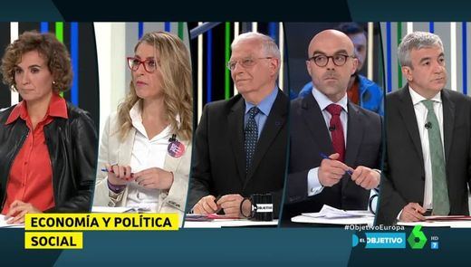 Los inmigrantes y Puigdemont protagonizan el debate de las elecciones europeas