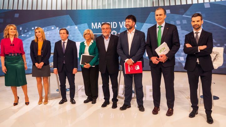 Así fue el debate electoral entre los candidatos a la alcaldía de Madrid