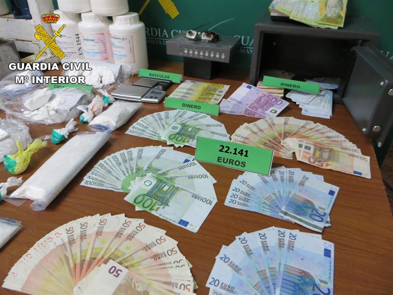 Cae en Albacete una organización criminal dedicada al tráfico de drogas