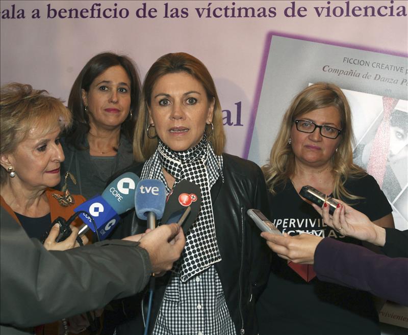 Cospedal pide que la violencia de género 'no sea utilizada de forma partidista'