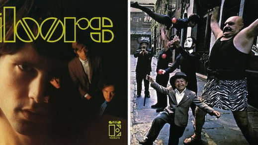 Portadas de 'The Doors' y 'Strange Days'