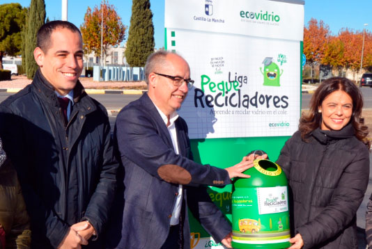 Ecovidrio y la Junta de Castilla la Mancha ponen en marcha “La Liga Peque Recicladores” para fomentar el reciclado de los envases de vidrio entre los más pequeños