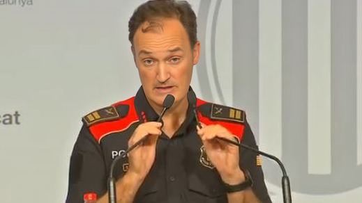 Eduard Sallent, jefe de los Mossos d'Esquadra