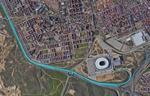 La M-40 abrirá al tráfico este fin de semana conectando Ciudad del Deporte y estadio Metropoitano