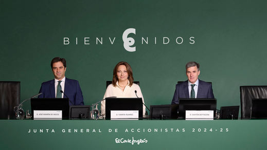 El Consejo de Administración de El Corte Inglés durante la Junta General de Accionistas