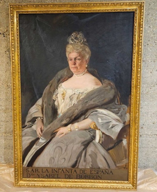 El cuadro de Sorolla encontrado por la Policía Nacional