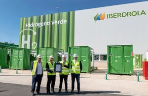 Iberdrola, primera compañía con el certificado de hidrógeno renovable de AENOR