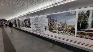 Renfe estrena mejoras en la iluminación y nuevos acabados en las galerías de acceso a la estación de Cercanías de Recoletos