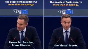 Un eurodiputado sueco pide la dimisión de Sánchez en Estrasburgo: "Señor, la fiesta is over"
