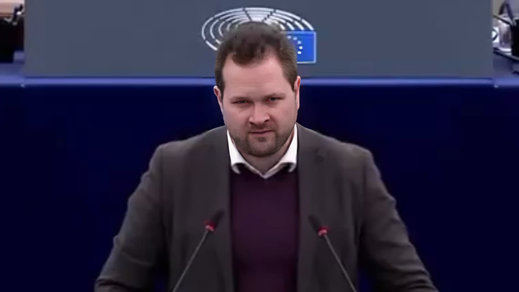 El eurodiputado danés llamado Anders Vistisen