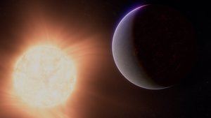Recreación de cómo sería el exoplaneta '55 Cancri e' 