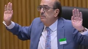 Javier Borrego, ex magistrado del Supremo, se burla del colectivo trans en el Congreso
