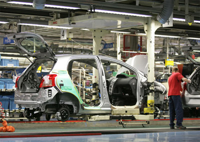 Las plantas españolas de vehículos aumentaron un 10,1% su producción en mayo
