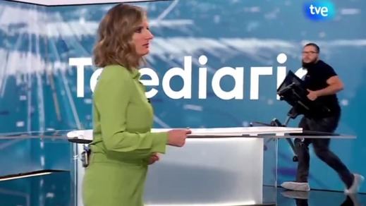 Fallo en el Telediario de TVE