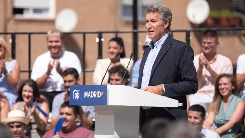 Feijóo con Ayuso en Madrid