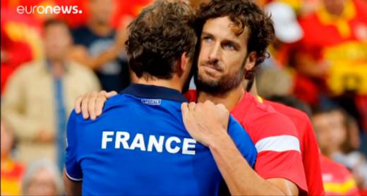 Francia elimina sin miramientos a España en la Copa Davis