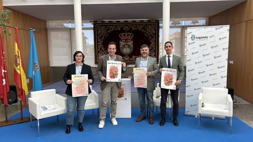 Presentación de las fiestas en honor a San Nicasio