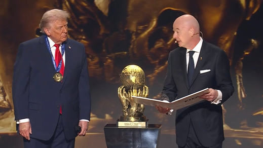 Trump e Infantino