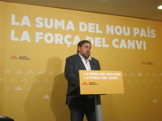 Junqueras pide a sus socios un 