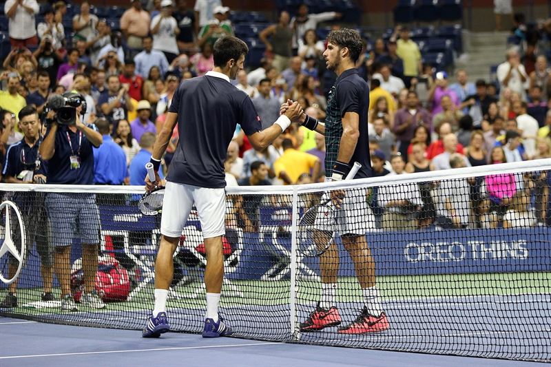 US Open: Feliciano López dio guerra a Djokovic pero cae eliminado en 4 sets