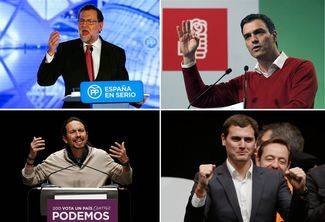 A un día de las urnas, a los candidatos no les salen las cuentas... salvo a Pablo Iglesias